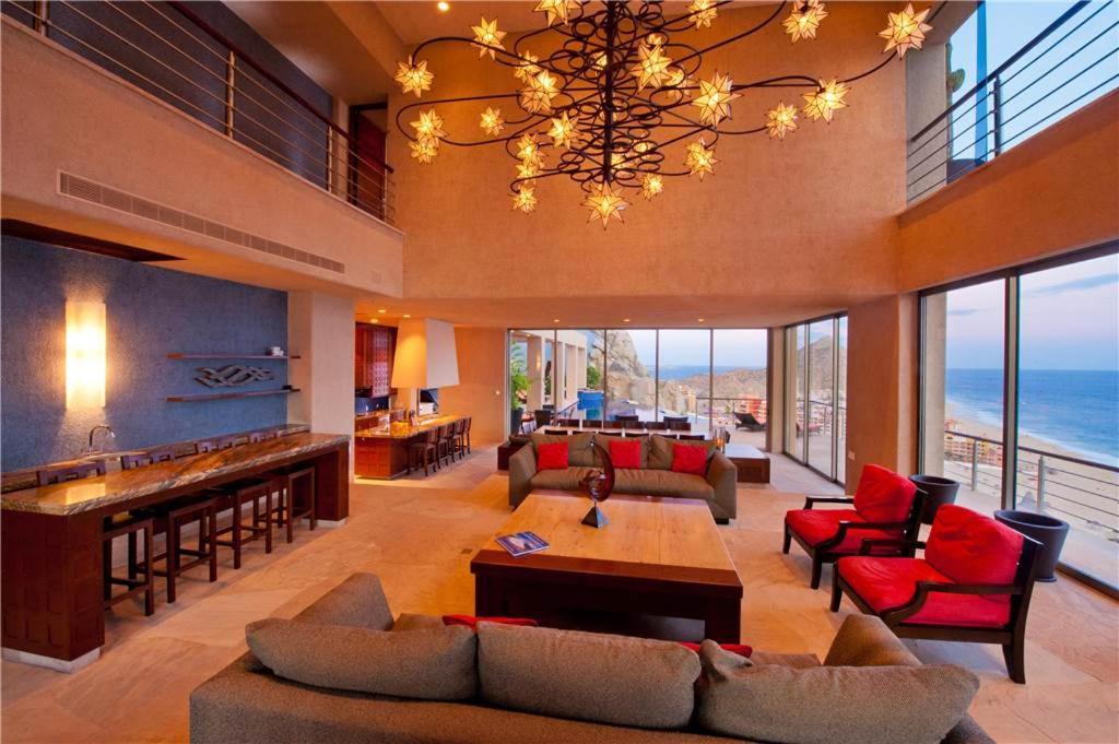 Luxurious Hillside Oceanfront 8 Bedroom Villa Bellissima Cabo San Lucas Exterior foto